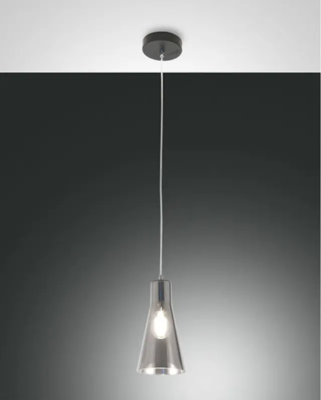 Dafne 3596-40 μονόφωτο φωτιστικό Φιμέ