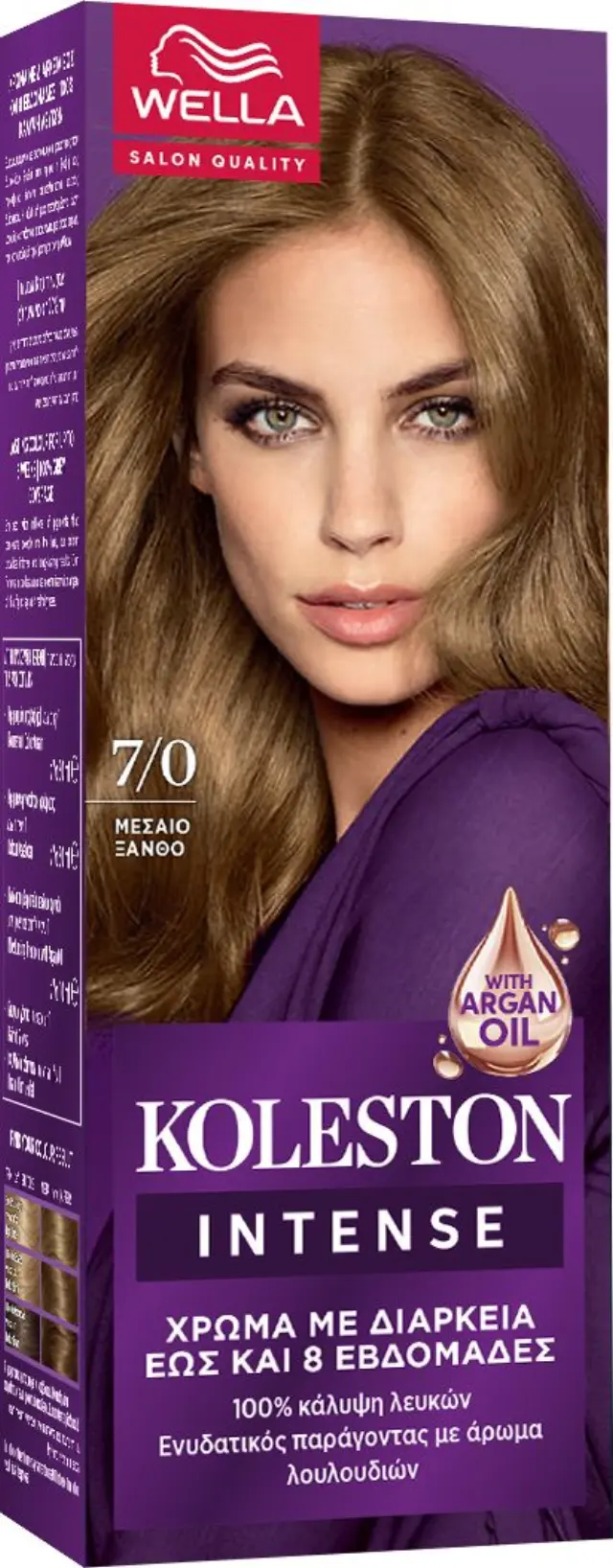 Wella Koleston Mini Kit Ημιμόνιμη Βαφή Μαλλιών - 7/0