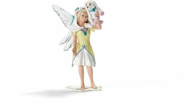Schleich-S Παιχνίδι Μινιατούρα Bayala Ξωτικό Tujena και Σκυλάκι / SC70474 (Schleich-S)