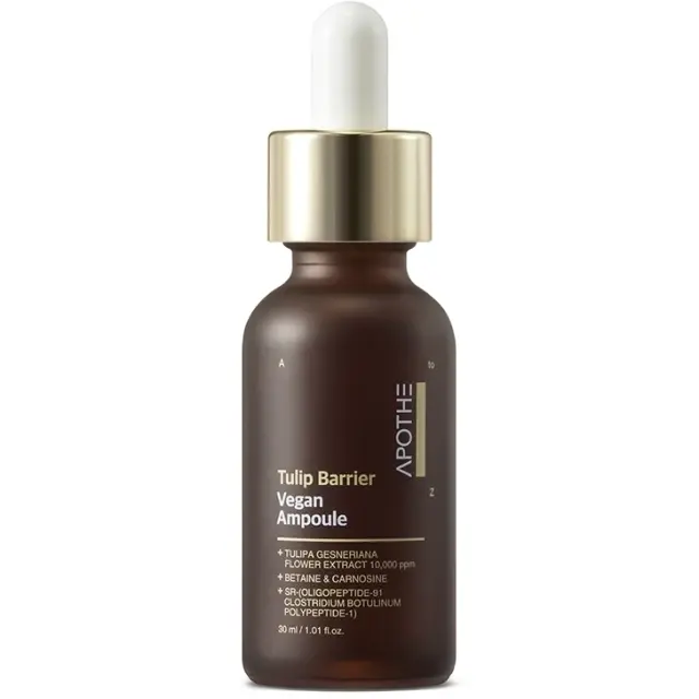 Apothe Tulip Barrier Vegan Ampoule Αναζωογονητική ενυδατική Αμπούλα με Καρνοσίνη και Τουλίπα 30ml