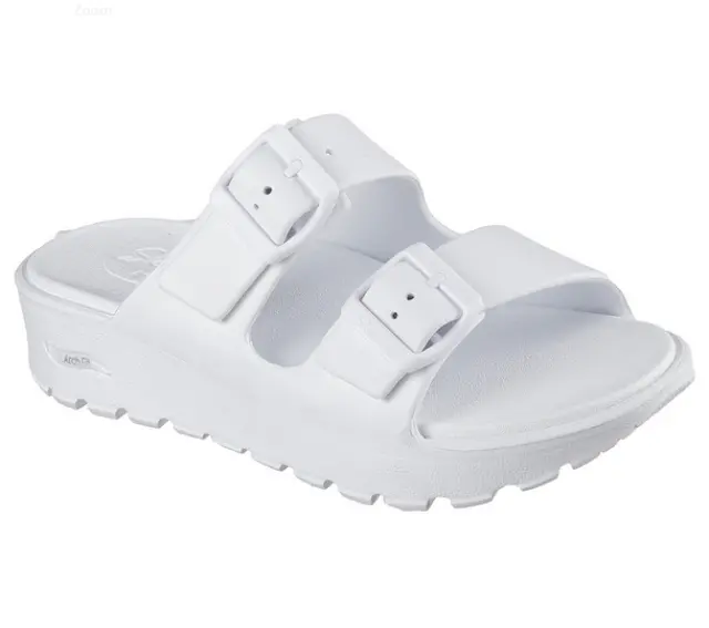 Γυναικείες Ανατομικές Παντόφλες Skechers Desire 111304/WHT Λευκά Άσπρο - 37 2