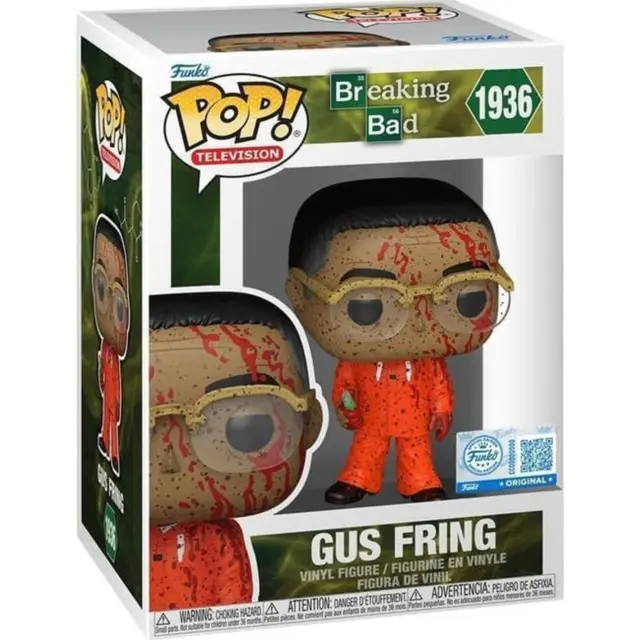 Φιγούρα Funko Pop! Television: Breaking Bad - Gus Fring (Bloody) (Special Edition) #1936 Vinyl Figure
