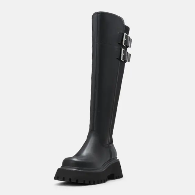 Μπότες Buffalo Stacy Biker Hi BUFPD00018420 HV 326 103 Μαύρο - 37 2