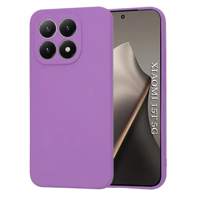 Techsuit® SoftFlex Θήκη για Xiaomi 15T- Purple