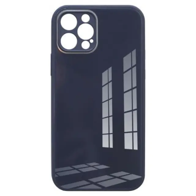 Θήκη TPU & Glass inos Apple iPhone 12 Pro CamGuard Σκούρο Μπλε N57183