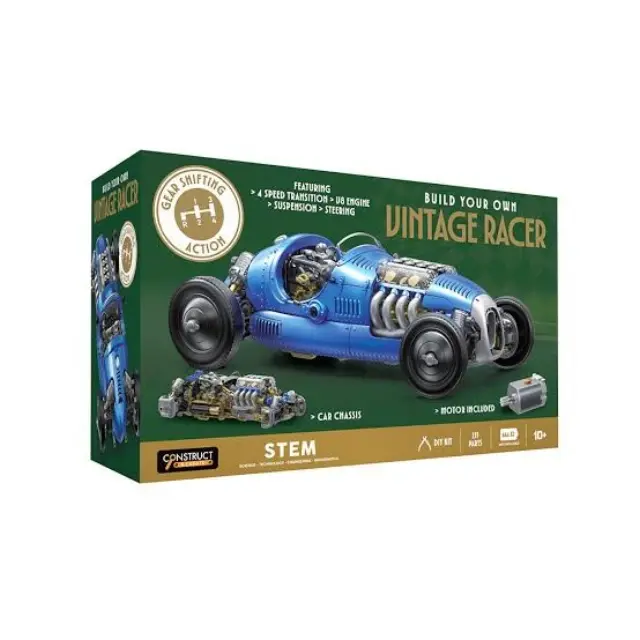 The Source® Build Your own Vintage Racer (Σετ Κατασκευής Κλασικού Αγωνιστικού)