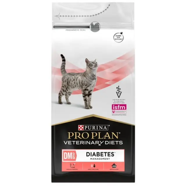 Purina Pro Plan DM Diabetes Feline Formula Ξηρά Τροφή Γάτας 1.5kg