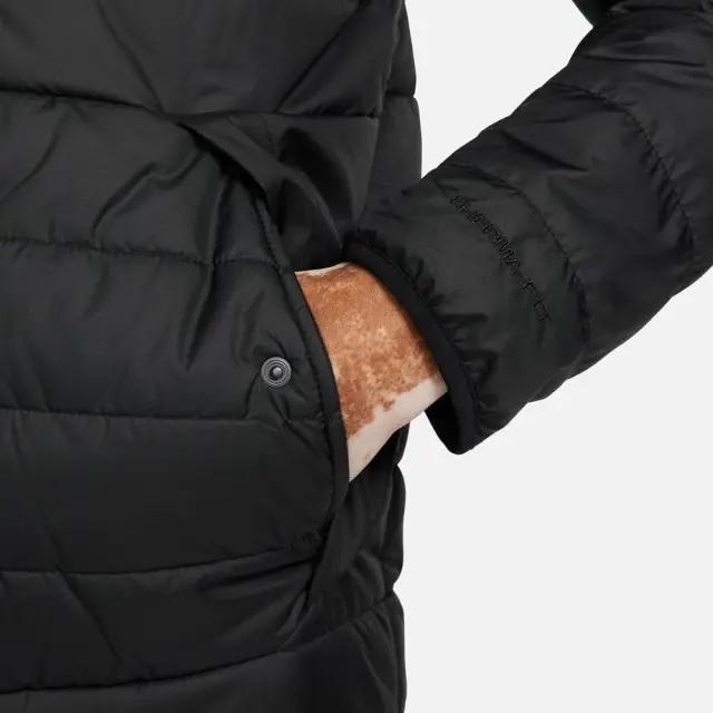 Nike Sportswear Legacy Puffer Jacket (DQ4929-011) - Μαύρο - XS 3
