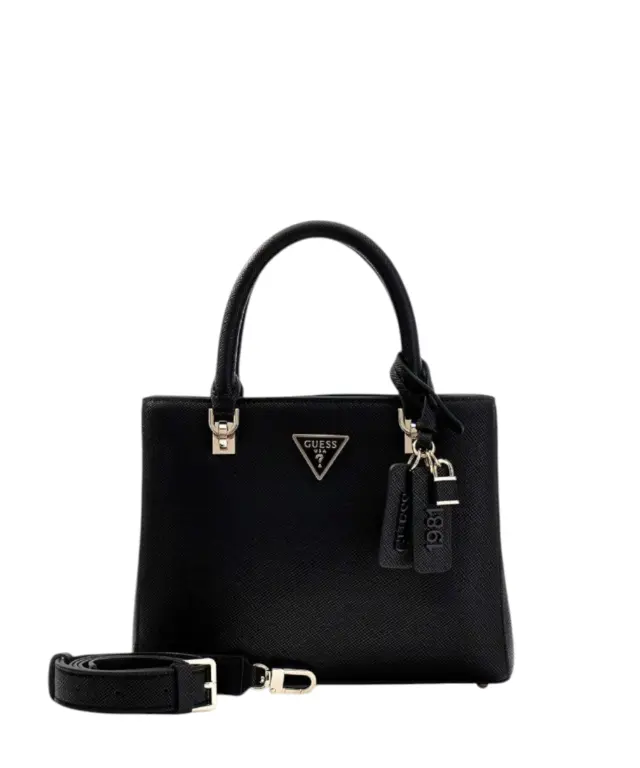 Guess - Γυναικεία Τσάντα Ώμου Noelle II HWZG9672050-BLA Μαύρο