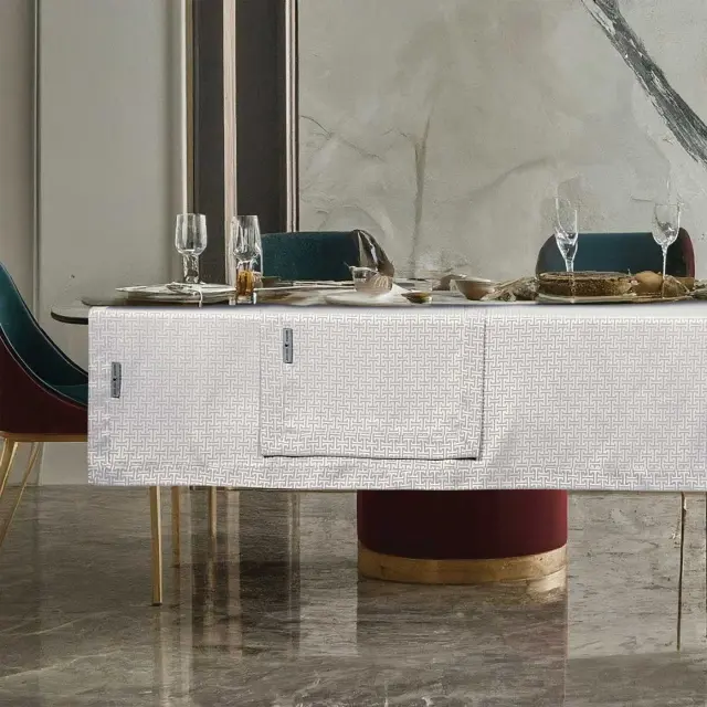 Τραπεζομάντηλο 170x300 170x300 Silver 3008 Greenwich Polo Club 2