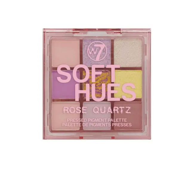 Soft Hues Pressed Pigment Palette Rose Quartz W7