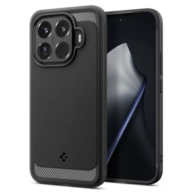 Θήκη Soft TPU Spigen Xiaomi 15T Pro 5G Rugged Armor Μαύρο N70338