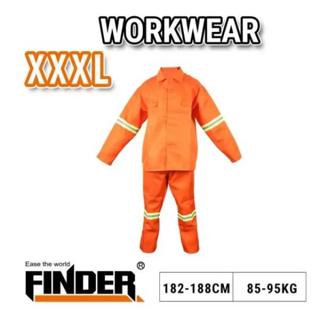 Φόρμα εργασίας με ανακλαστικά - No.3XL - 85-95kg - Finder - 198585 2