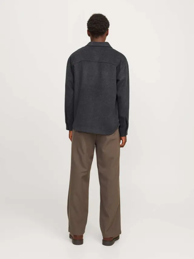 JJEBRADLEY OLLIE OVERSHIRT LS NOOS Black - L 3