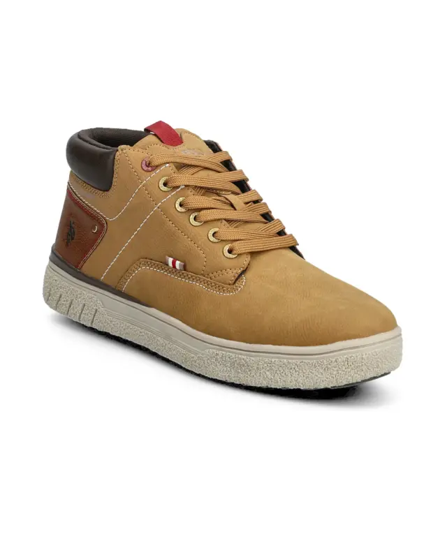 U.S. Polo Assn. - Ανδρικά Μποτάκια Eco-Leather PYRO001MGUT1-CUO Ταμπά 2