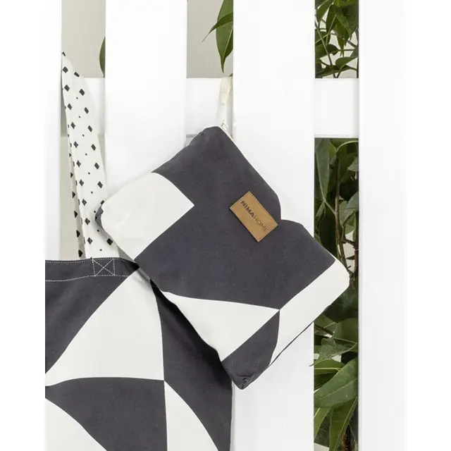 Νεσεσέρ Θαλάσσης 25x17 2 Οψεων Nima Abstract White-Black 100% Microfiber
