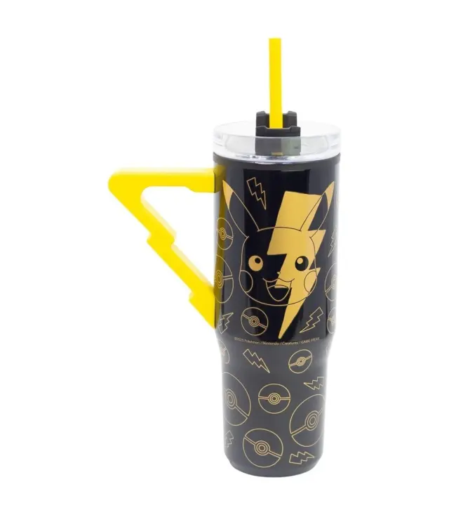 Παγούρι με καλαμάκι COOL EASY XL CHARACTER HANDLE DW MUG 770 ML PIKACHU POKEMON 31620 3