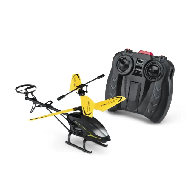 The Source RED5 Τηλεκατευθυνόμενο Ελικόπτερο / RC Helicopter; Gyro Flyer Black