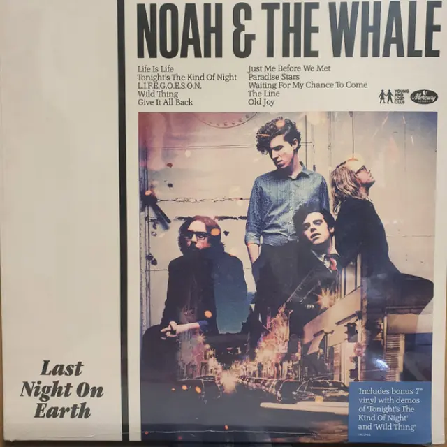 Noah And The Whale - Last Night On Earth (Vinyl,Vinyl)