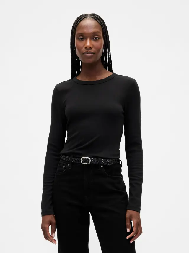 Modern Crewneck Μπλούζα Black - L