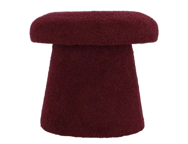 Σκαμπό Μανιτάρι με διαστάσεις 43x38cm - Burgundy AAK400130 2