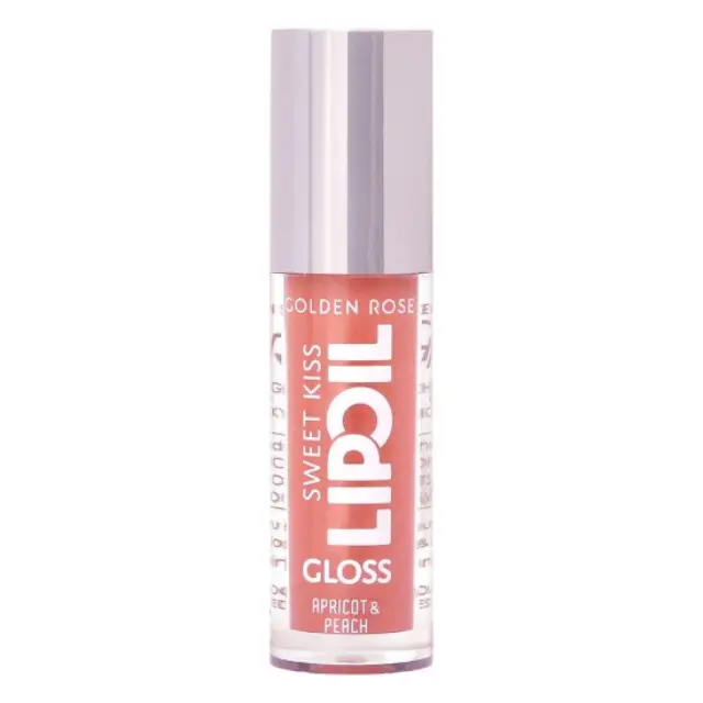 Golden Rose Sweet Kiss Lip Oil Gloss 02 APRICOT & PEACH