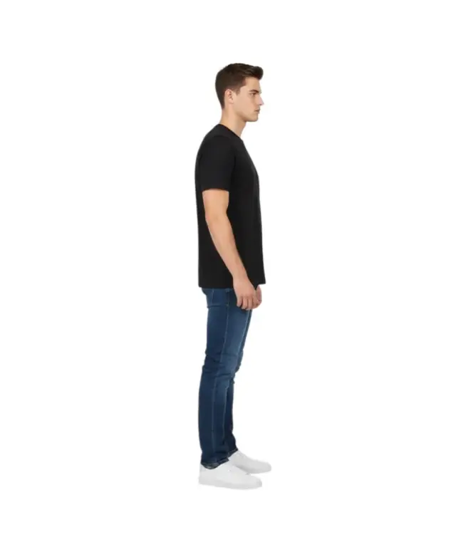 North Sails - Ανδρικό T-shirt Κοντομάνικο 996042-000-0999 Μαύρο 2