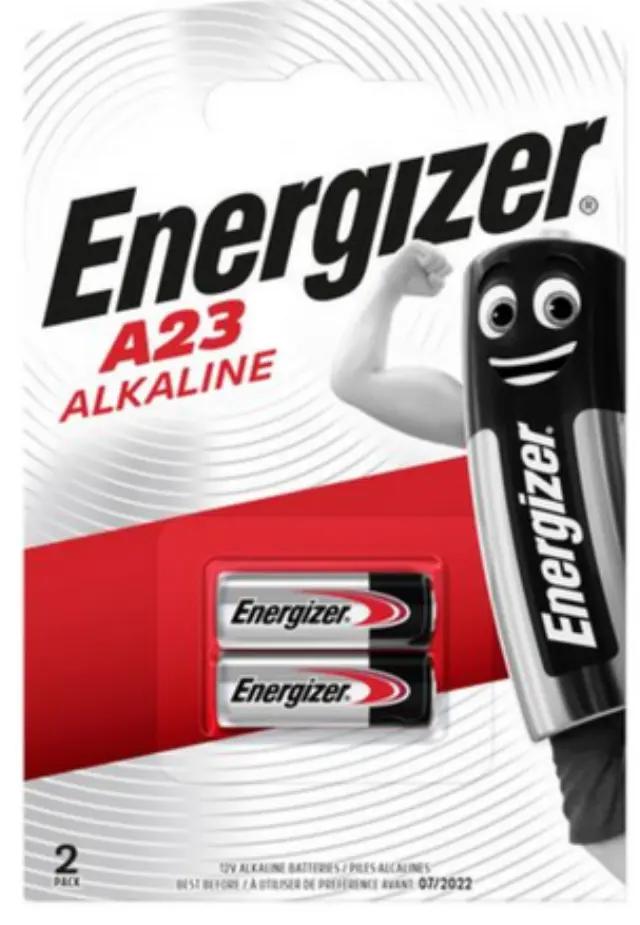 ENERGIZER Alkaline A23 αλκαλικές μπαταρίες 12V 2τμχ