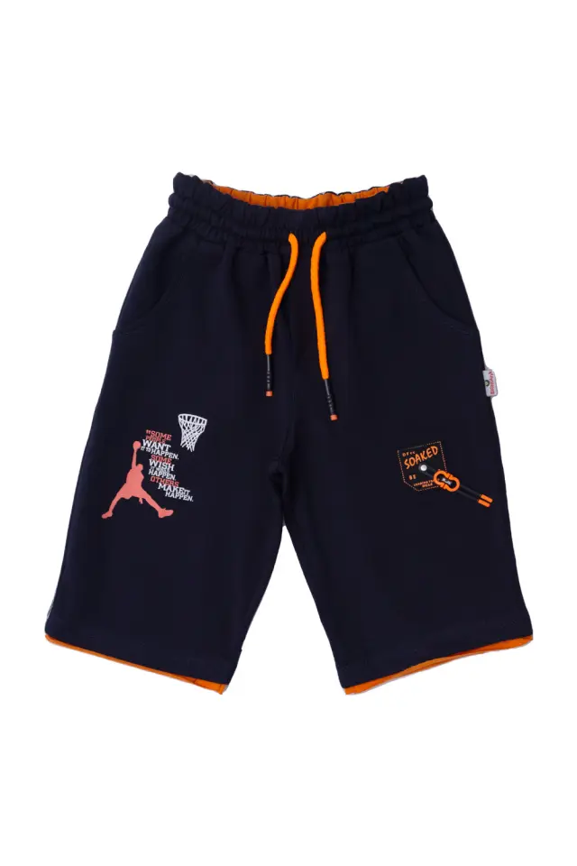 Shorts Kid Soaked Μπλε Σκούρο