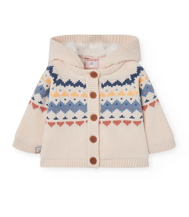 Boboli Ζακέτα πλεκτή Unisex SNOW LAND - 9M