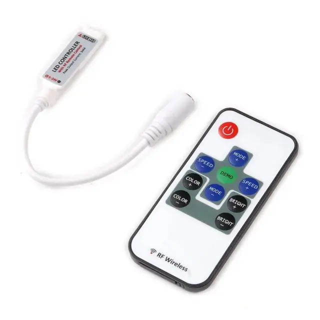 Ασύρματο RF Controller και Dimmer για RGB LED Ταινίες