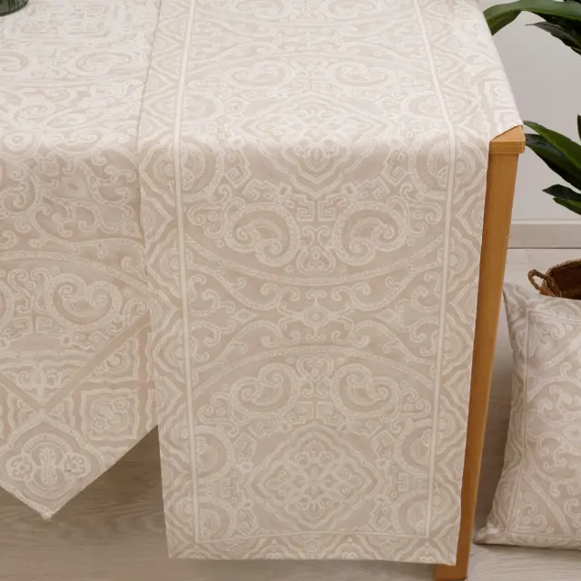 Καρέ Dimeco Capri Beige 100x100 - 100x100