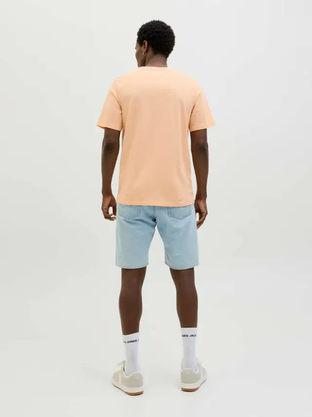 JJBARBADOS TEE SS CREW NECK Peach Parfait 2