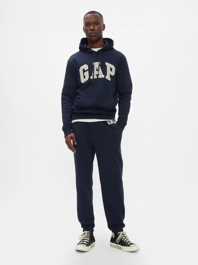 Μπλε Gap Logo Jogger Παντελόνι Φόρμα tapestry navy