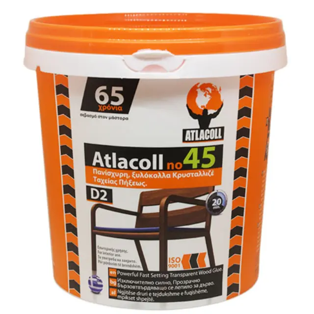 Κόλλα Atlacoll Κρυσταλιζέ Νο 45 - 1Kg