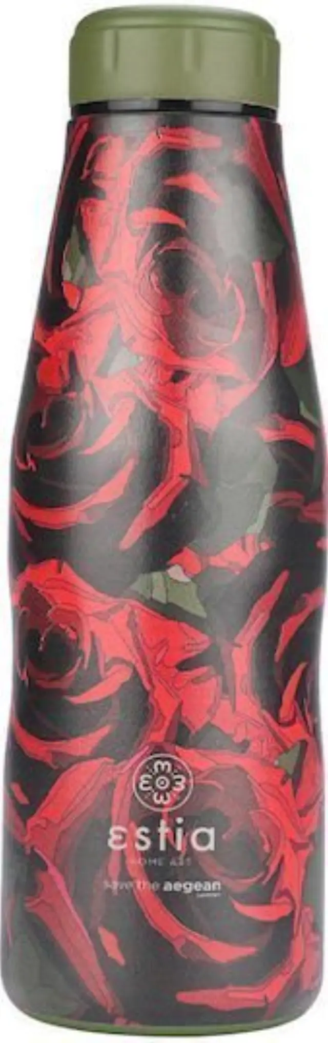 Estia Travel Flask Save the Aegean Μπουκάλι Θερμός Ανοξείδωτο BPA Free 500ml Twilight Rose
