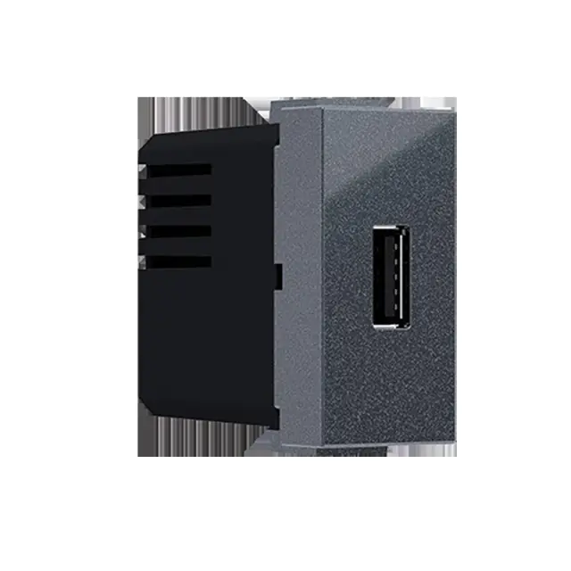 MODYS ΠΡΙΖΑ ΤΡΟΦΟΔΟΣΙΑΣ ΑΝΘΡΑΚΙ USB ΦΟΡΤΙΣΤΗΣ 1XUSB 5VDC 1.2A IP20 / 10101412826
