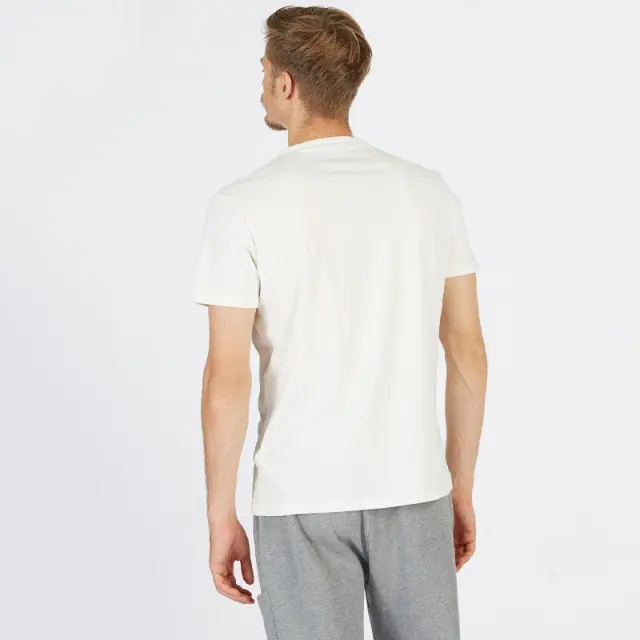 La Martina - Ανδρικό T-Shirt Regular Fit CCMR05-JS206-00002 Λευκό - 3XL 2