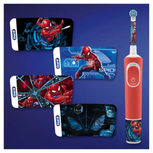 Oral-B Ηλεκτρική Οδοντόβουρτσα Spiderman Special Edition για 3+ χρονών 3