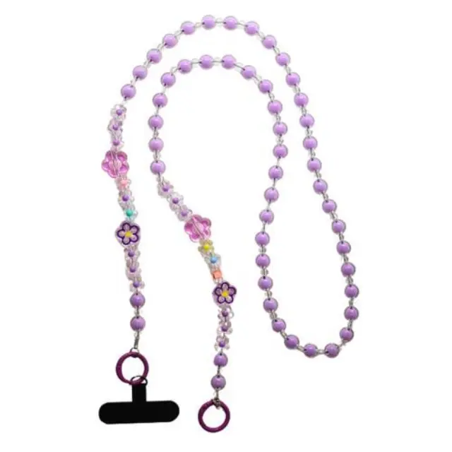 Universal Λουράκι Λαιμού inos Fashion για Κινητά Μωβ N67946