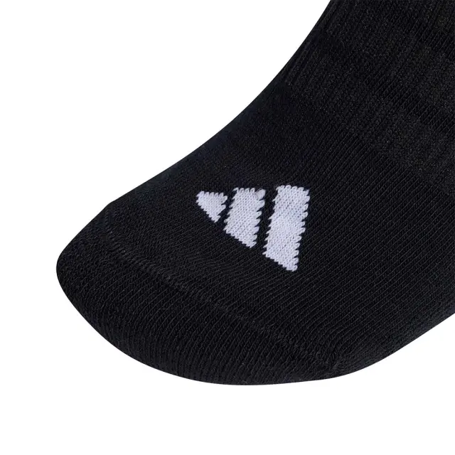 adidas Sportswear Adult Essentials Cushioned No Show 3 Pair Socks Μαύρο KD6720 (adidas Sportswear) 3