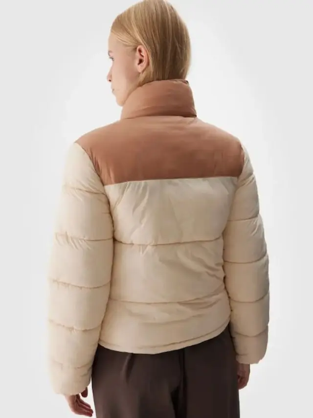 4F Down Jacket Beige 4FWAW24TDJAF469-83S 3