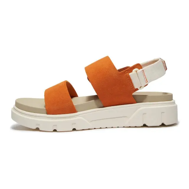 Γυναικεία Ανατομικά Δερμάτινα Πέδιλα Timberland Greyfield TB0A2QJAETL Πορτοκαλί Πορτοκαλί - 36 3