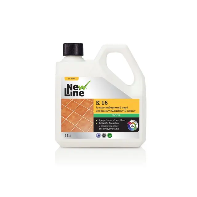 New Line K-16 καθαριστικό κεραμικ. πλακιδίων & αρμών 1L