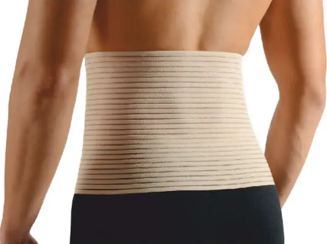ANATOMIC LINE 5159 Ελαστική Μετεγχειρητική Ζώνη Μέσης Ύψους 21cm σε Μπεζ χρώμα - M