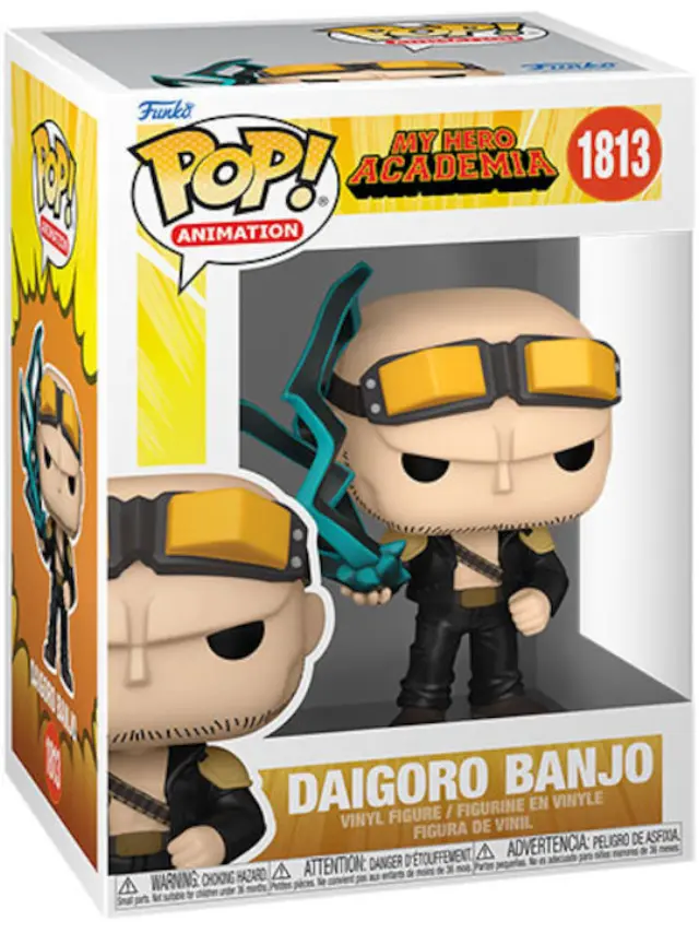 My Hero Academia POP! Movies Vinyl Figure Daigoro Banjo(BkWhp) Exclusive 9 cm
