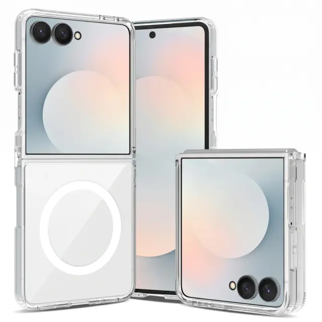 Tech-Protect Θήκη Κινητού Galaxy Z Flip 8 Flexair Hybrid Magsafe Clear 3