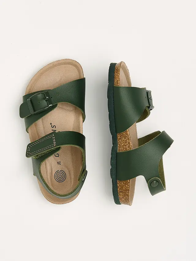 Genuins Πέδιλα Παιδικό HT Πράσινο GEN/COCO PARCHIS KAKI 3