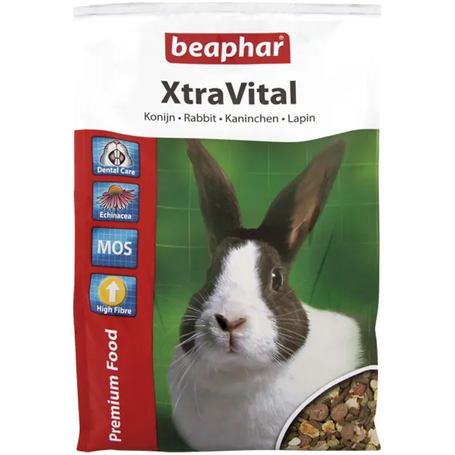 Beaphar XtraVital Rabbit - Premium Τροφή για Κουνέλια - 1kg