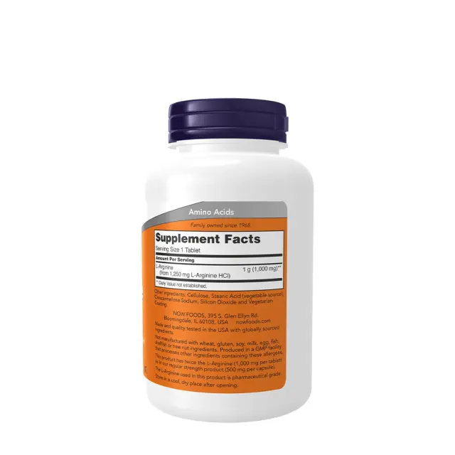 Now Foods L-Arginine 1000 mg 2